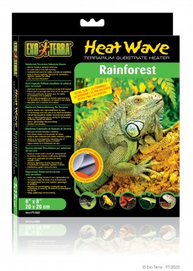 Термопластина ExoTerra HeatWave Rainforest 4W 20x20 см