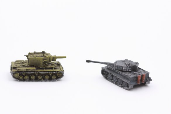 Танк "Тигр" (1:285), World of Tanks, не окрашен