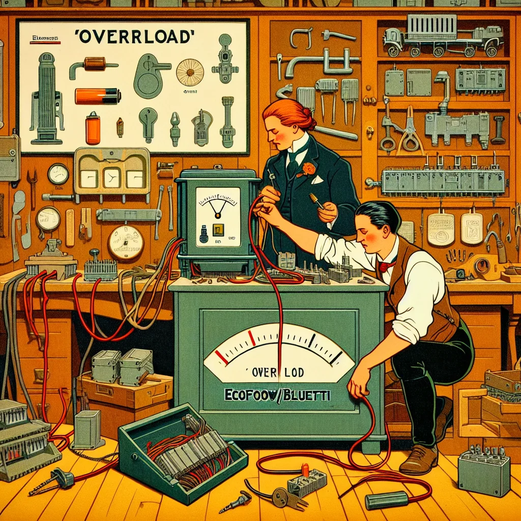 Як відремонтувати зарядну станцію EcoFlow/Bluetti: помилка Overload та заміна реле обходу