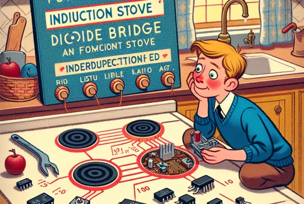 Індукційна плита вибиває автомат або не бачить посуд: перевірка силових транзисторів та діодного моста