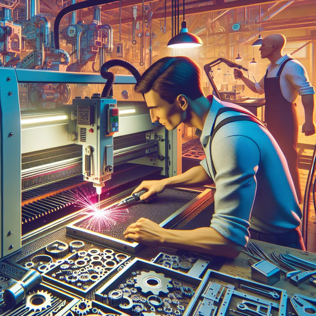 Как выбрать оптоволоконный лазерный станок по металлу под задачи производства