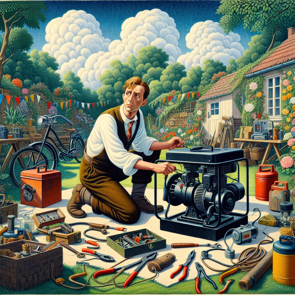 Бензиновий генератор працює ривками: чому плавають оберти і як налаштувати