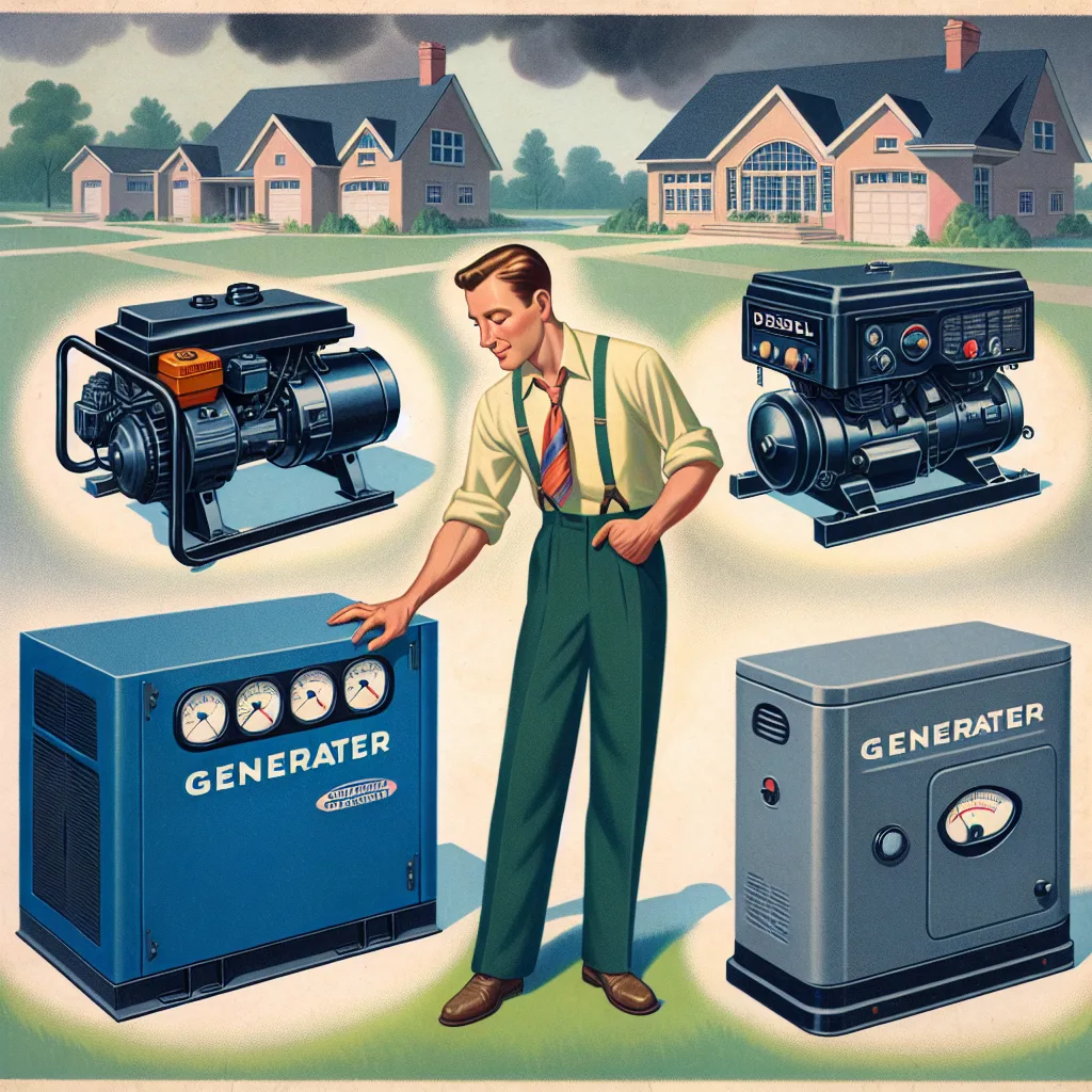 Який генератор вибрати для приватного будинку: бензиновий, дизельний чи інверторний?