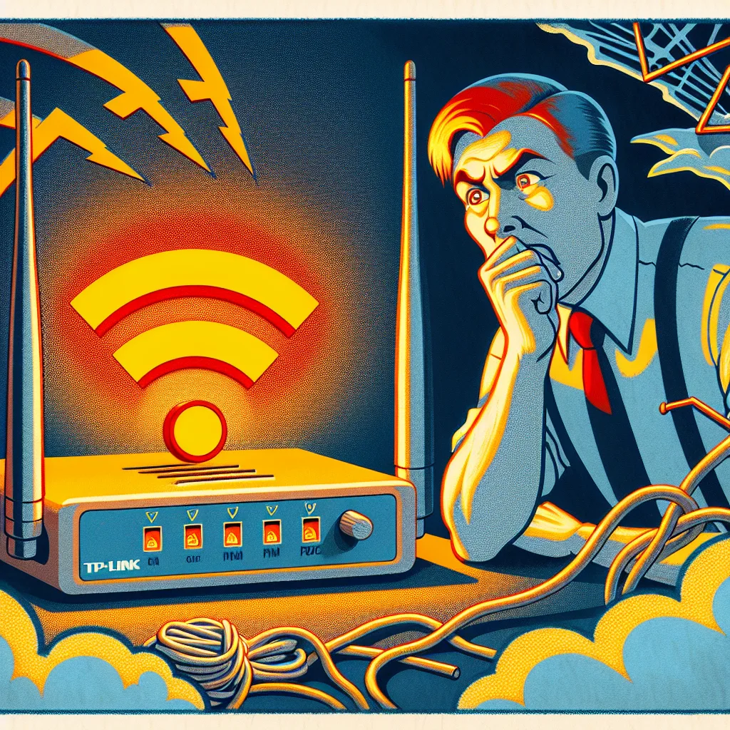 Горить помаранчевий індикатор інтернету на роутері TP-Link: немає з’єднання