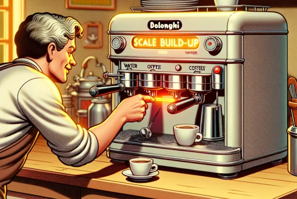 Блимає індикатор накипу на кавомашині DeLonghi: як зробити декальцинацію