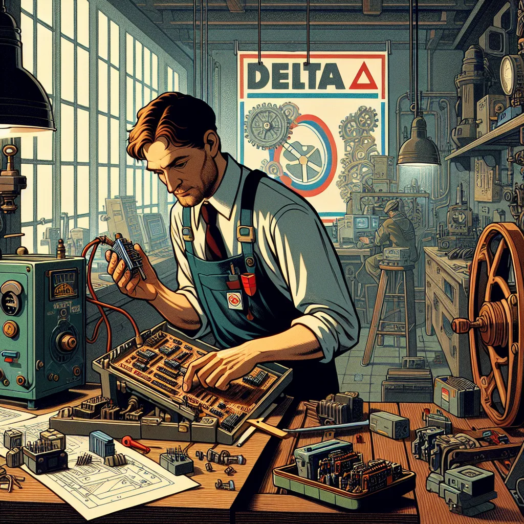 Як скинути коди помилок серводрайверів Delta Electronics