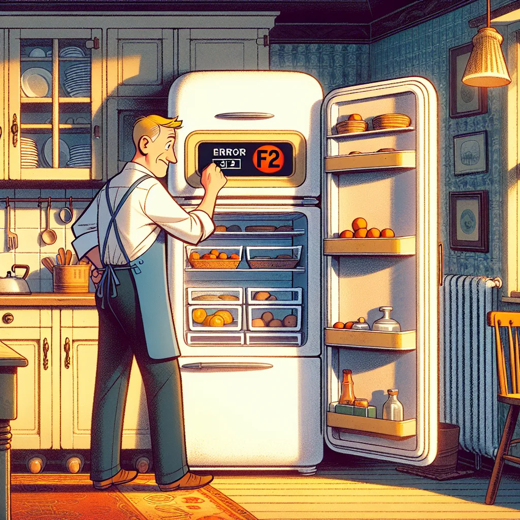 Холодильник Liebherr показує код F2: заміна датчика випарника