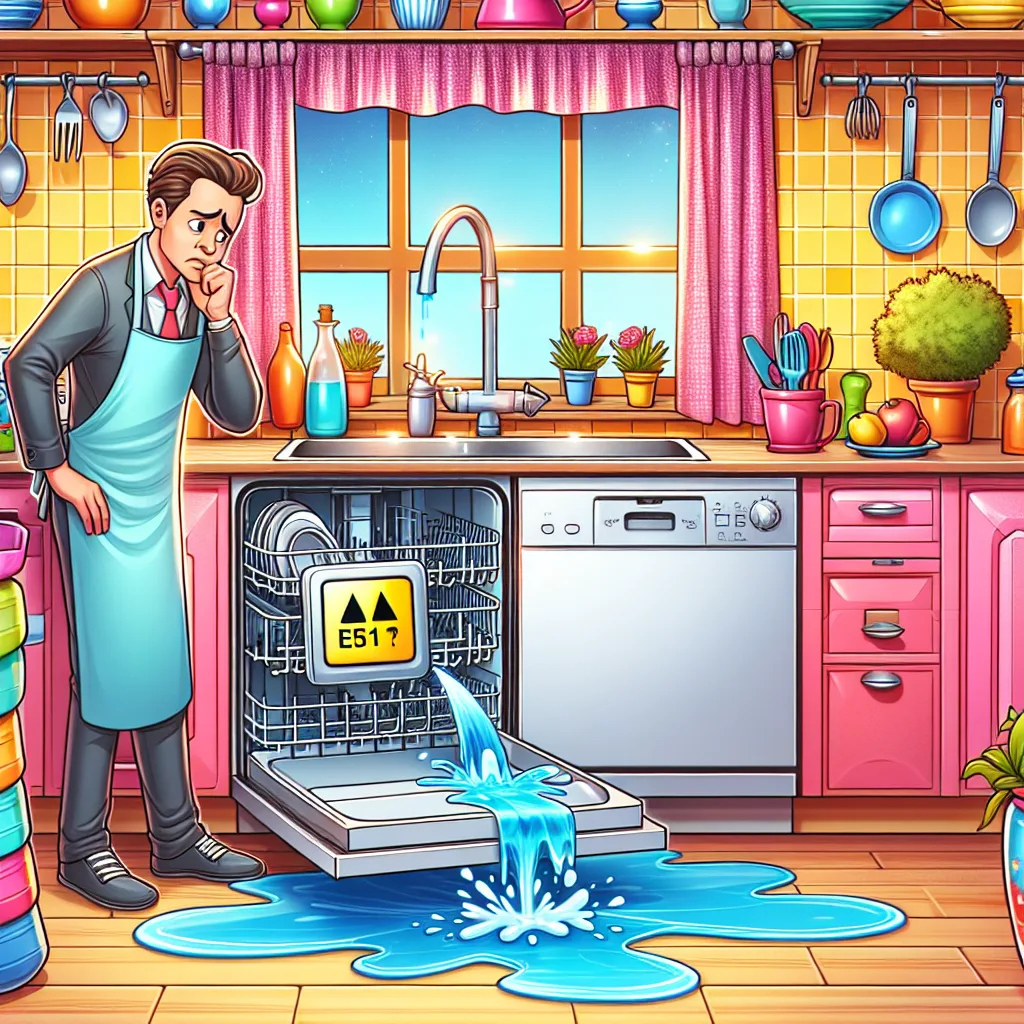 Посудомоечная машина выдает ошибку E15: как устранить протечку