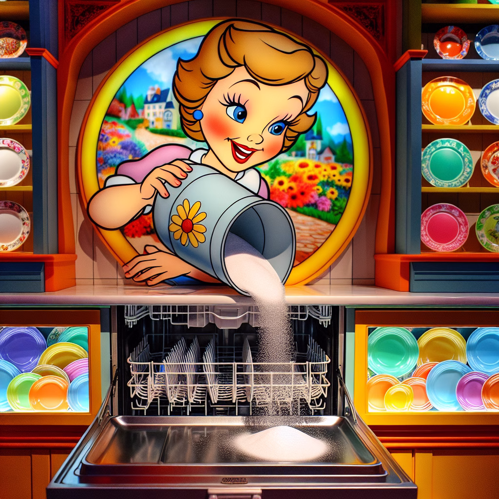 Зачем засыпать соль в посудомоечную машину и как сделать это правильно