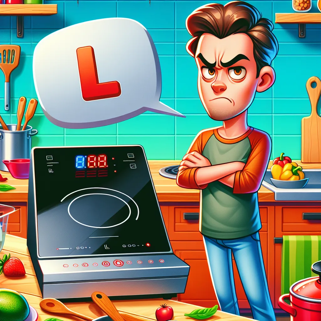 Индукционная плита показывает символ L: как снять блокировку